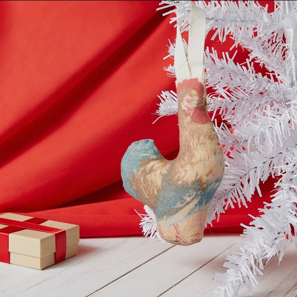 Vintage Inspired Rooster Ornament Bag Charm NWT - Picture 4 of 6